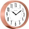 Bulova Cleaver Brush Copper Shatterproof Lens 21cm Wall Clock C4828 -Fashion Watch Shop C4828 38955.1582356273