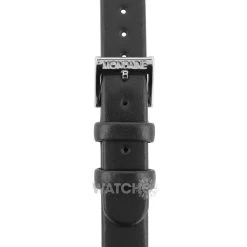 Mondaine Genuine Replacement Watch Strap Black Vegan Leather 12mm FE311220Q1 With Free Pins -Fashion Watch Shop FE3112.20Q 4 81290.1450368342