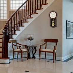 Seiko Westminster/Whittington Dual Chime Wooden Case Pendulum Wall Clock QXH063B -Fashion Watch Shop QXH063B 90334.1653673048 1