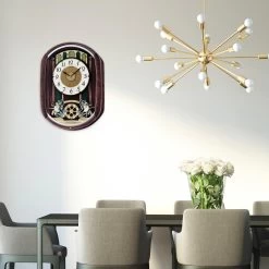 Seiko Melody In Motion Sparkle LED Marionette Wall Clock QXM297B -Fashion Watch Shop QXM297B 43366.1664195461 1