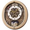 Seiko Melody In Motion Gold-Tone Case Musical Clock QXM350G -Fashion Watch Shop QXM350G 1 14917.1652625458