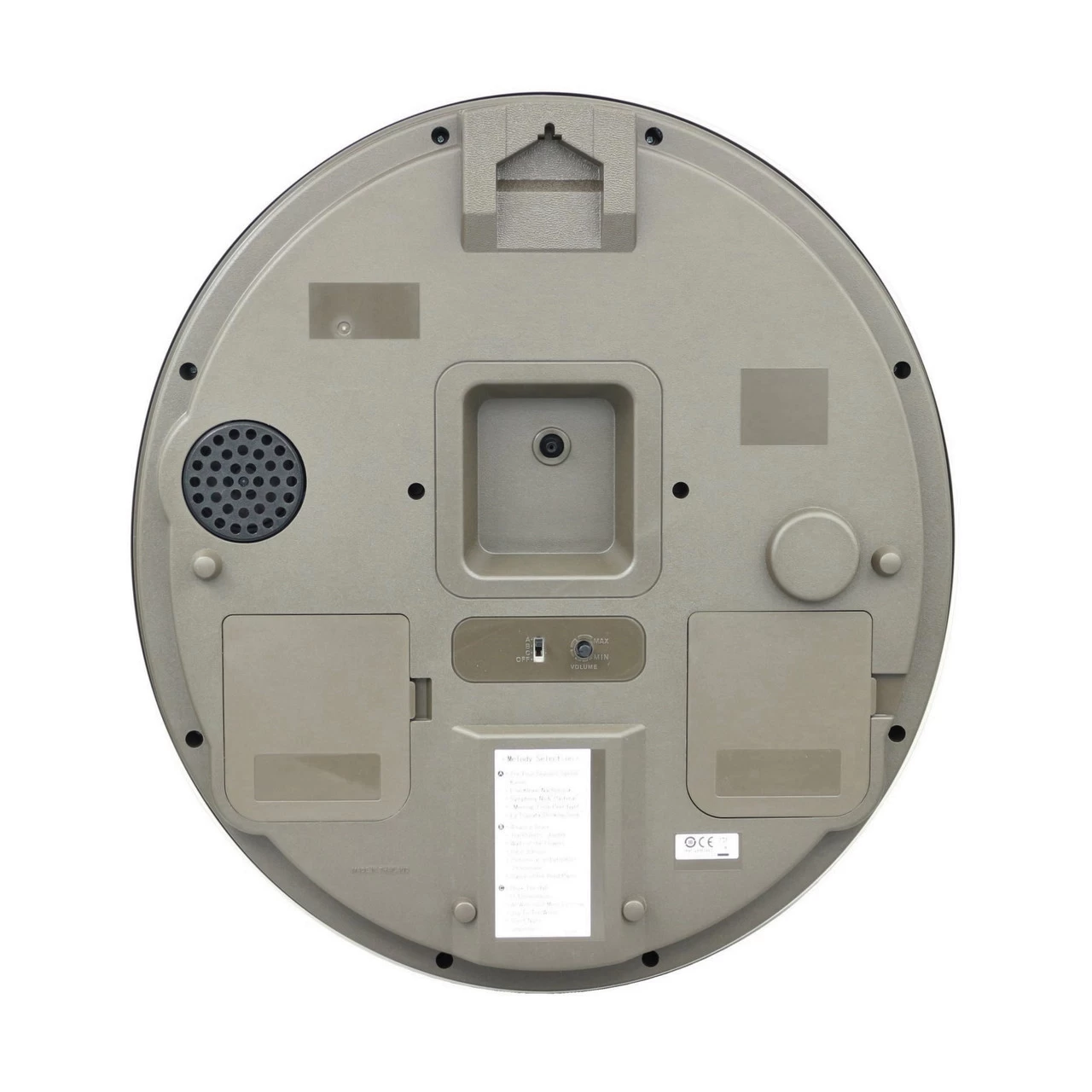 Seiko Silver Marble Pattern Melodies In Motion Clock QXM366S 7 Seiko Silver Marble Pattern Melodies In Motion Clock QXM366S - Image 5