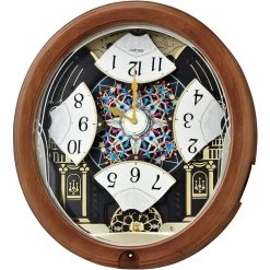 Seiko Alder Wooden Case Melodies In Motion Musical Wall Clock QXM383B -Fashion Watch Shop QXM383B 1 26868.1669035886 1
