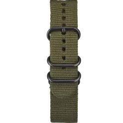 Elliot Brown 22mm Olive Nato Ballistic Nylon Strap STR-N01