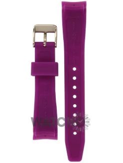 Ice-watch Replacement Strap Flourescent Purple With Free Pins [Small]