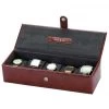 Mele & Co Raffles Brown Bonded Leather Watch Box For Men Fits 5 Watches 1558 -Fashion Watch Shop mele 1558 1 13329.1521605349
