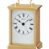Seiko White Face In Gold Aluminium Mantel Clock QHE093G -Fashion Watch Shop product qhe093g 84446.1503414455 1