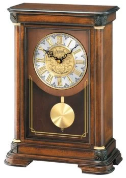 Seiko Westminster And Whittington Chimes Pendulum Mantel Clock QXQ008B