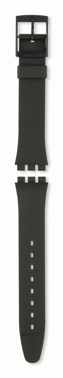 Swatch Bio-Sourced Black Replacement Strap ASO28B100